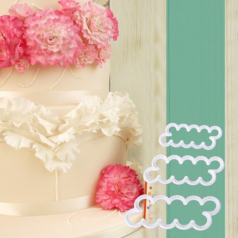 JoyGlobal Cake Decorating Gumpaste Flowers The Easiest Carnation Ever Cutter Pack of 3 - Image 3