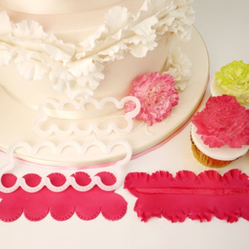 JoyGlobal Cake Decorating Gumpaste Flowers The Easiest Carnation Ever Cutter Pack of 3 - Image 1