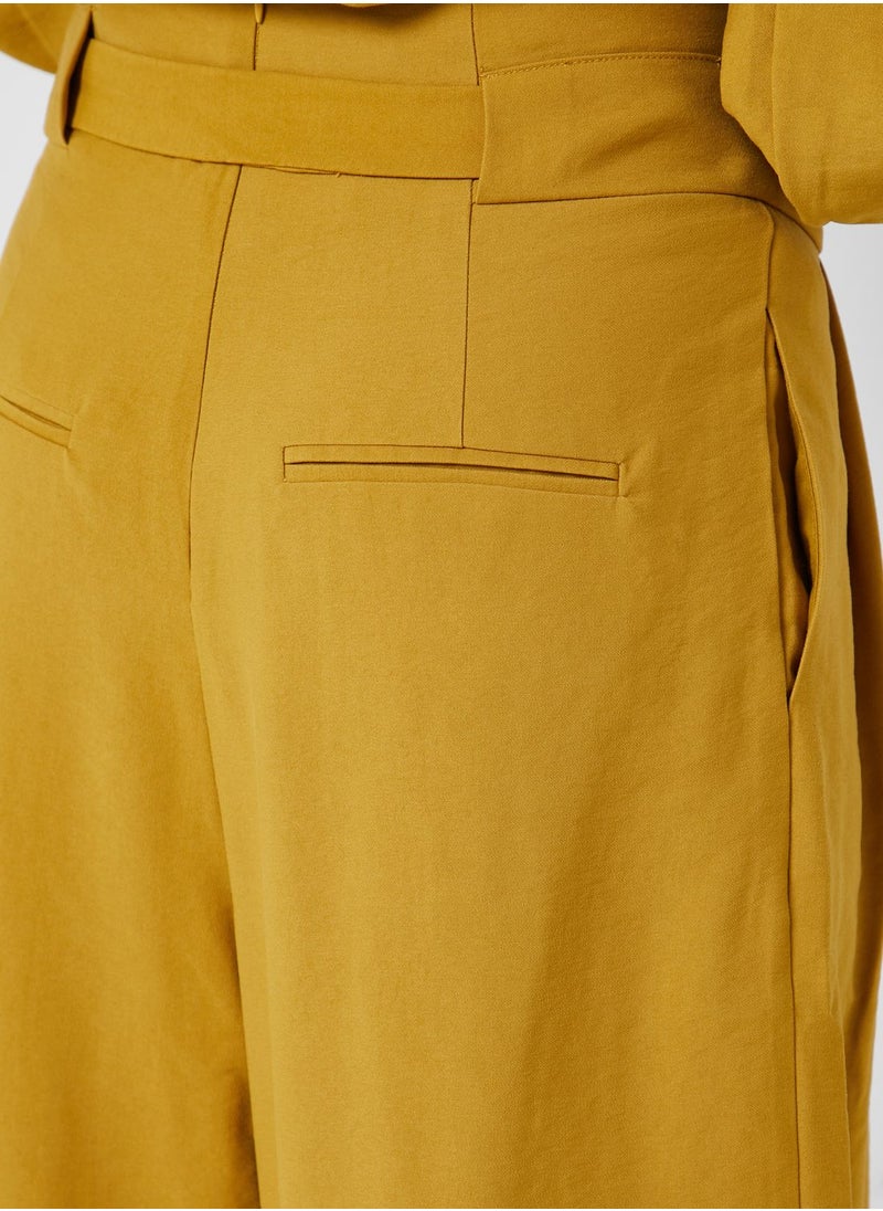 Native Youth Wide Leg Belted Pants  - Image 4