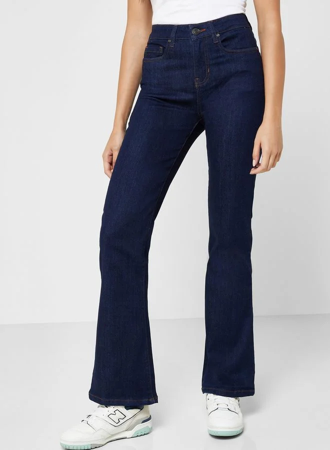 Ginger High Waist Flared Jeans