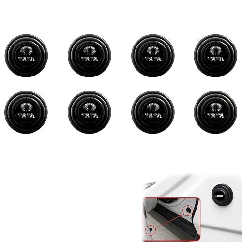 Pivdo 8Pcs Car Shock Absorber Protector Rubber Guard Pads for Shock Absorption Compatible for Nexon, Punch, Harrier, Altroz, Tiago, Tigor, Curvv, EV, Sierra, Xpres - Image 1