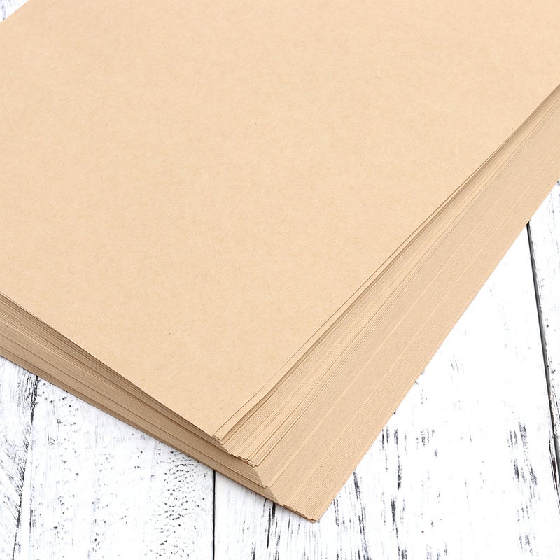 🖊️ 100 ورقة كتابية كرافت مخططة بنمط قديم للكتابة - Image 3