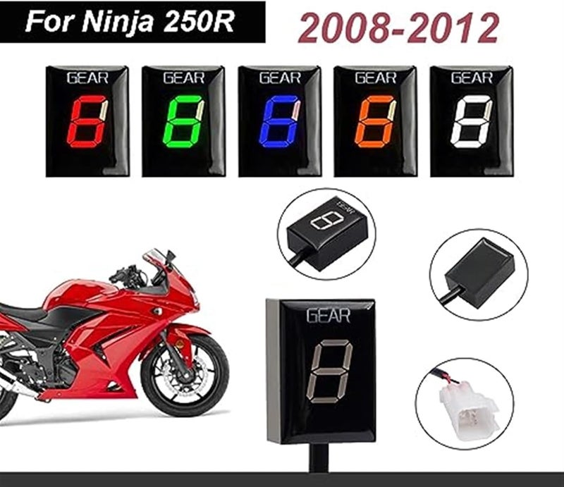 Vuzmode 1-6 Gear Indicator for Motorcycles - Image 4