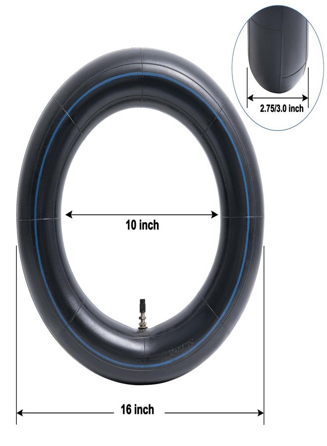 StaiBC Heavy-Duty 2.75/3.00-10 Inner Tube Thickened 2mm 80/100-10 Motorcycle Tubes withTR4 Valve Compatible 2.75-10 3.00x10 2.50x10 E-Bike, Scooter, Moped Tire Tube - Image 3