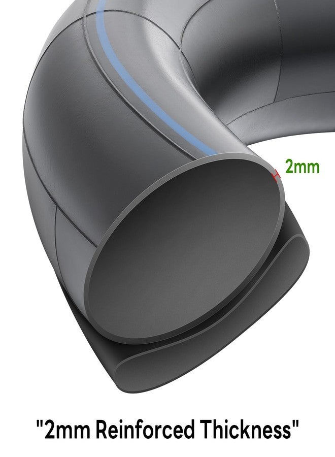 StaiBC Heavy-Duty 2.75/3.00-10 Inner Tube Thickened 2mm 80/100-10 Motorcycle Tubes withTR4 Valve Compatible 2.75-10 3.00x10 2.50x10 E-Bike, Scooter, Moped Tire Tube - Image 2