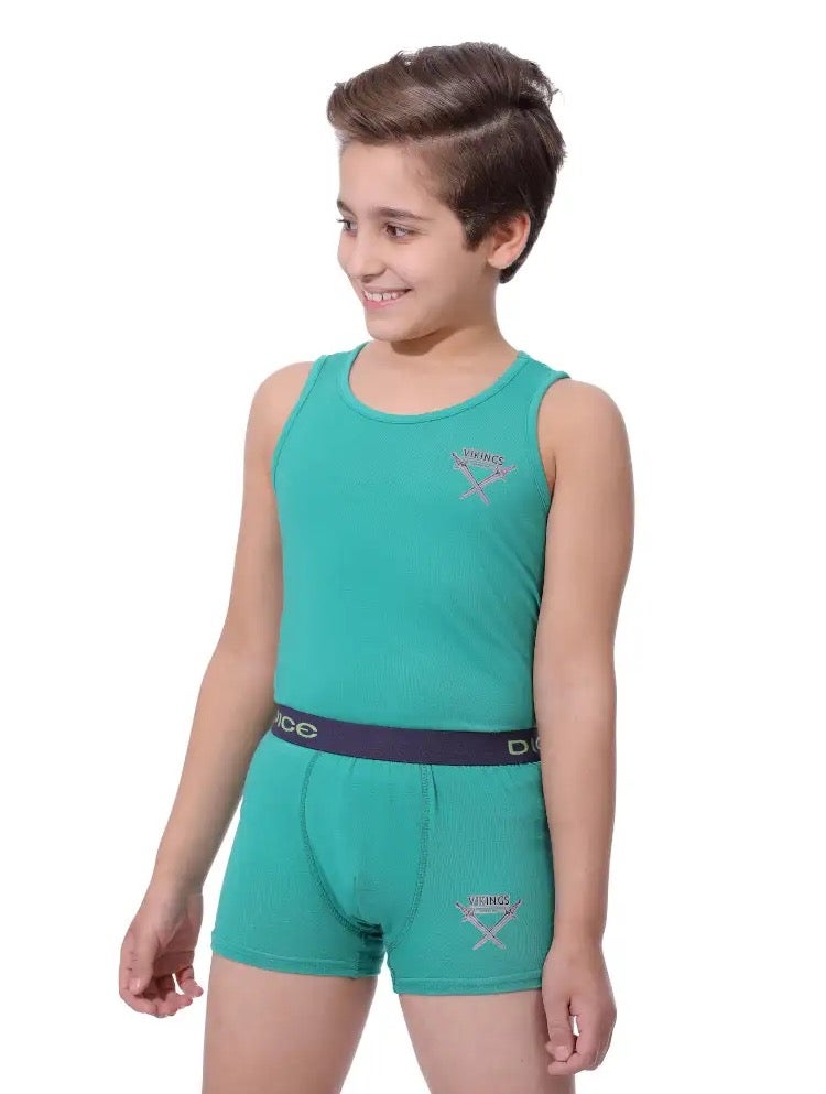 دايس® طقم اولادي فانلة حمالات و بوكسر مطبوع عرض ٢ طقم - Image 5