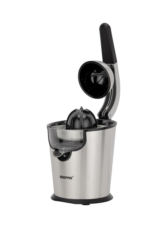 GEEPAS Stainless Steel Citrus Juicer with Aluminum Die Casting Handle 300 W GCJ46018 Silver - Image 1