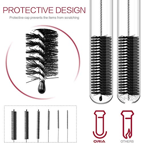desin Long Straw Brush, Nylon Pipe Tube Cleaner 8.2-ihch 10 Different Diameters Set of 10 - Image 5