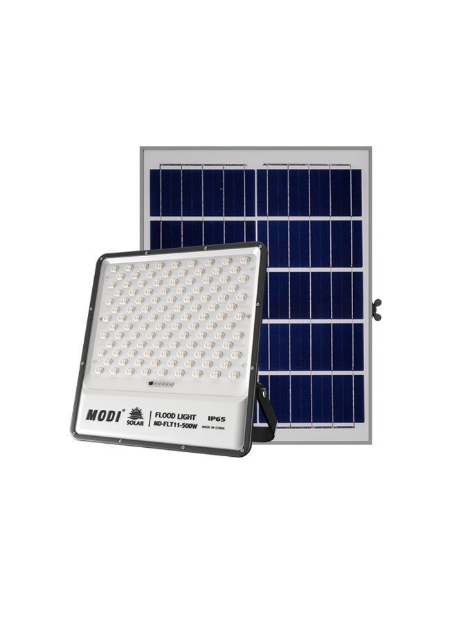 MODI Solar Flood Light 500W IP65 with Remote Control – Super Bright, Waterproof Outdoor Security Light - Image 2