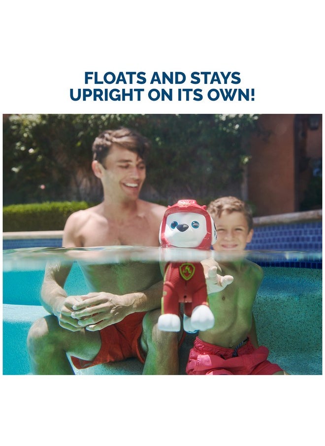 SwimWays - Paw Patrol Floatin' Figures, Swimming Pool Accessories & Kids Pool Toys, Paw Patrol Party Supplies & Water Toys For Kids Aged 3 & Up, Chase & Marshall 2-Pack - Image 1