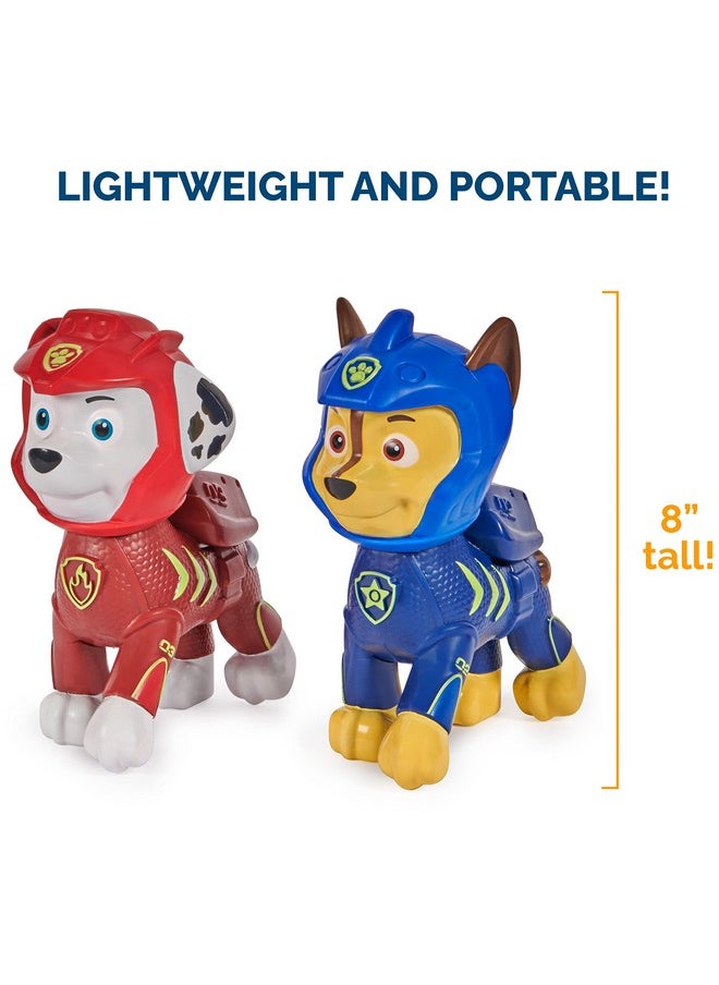 SwimWays - Paw Patrol Floatin' Figures, Swimming Pool Accessories & Kids Pool Toys, Paw Patrol Party Supplies & Water Toys For Kids Aged 3 & Up, Chase & Marshall 2-Pack - Image 1