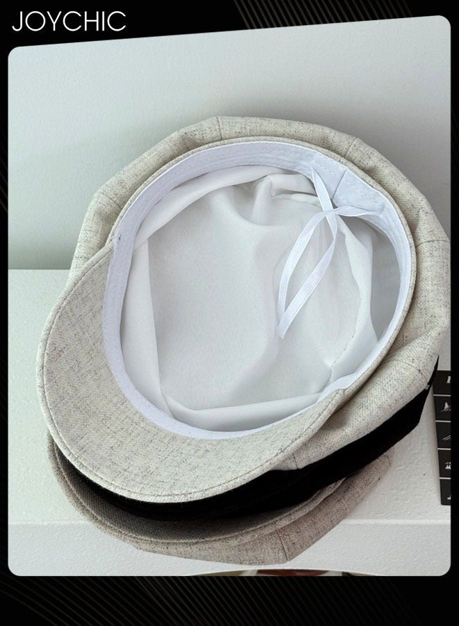 Joychic قبعات نسائية خريفية وشتوية بلون موحد قبعات أخبار دافئة بيسور قبعة بيري مريحة وعصرية تقليدية للنساء والفتيات - Image 3