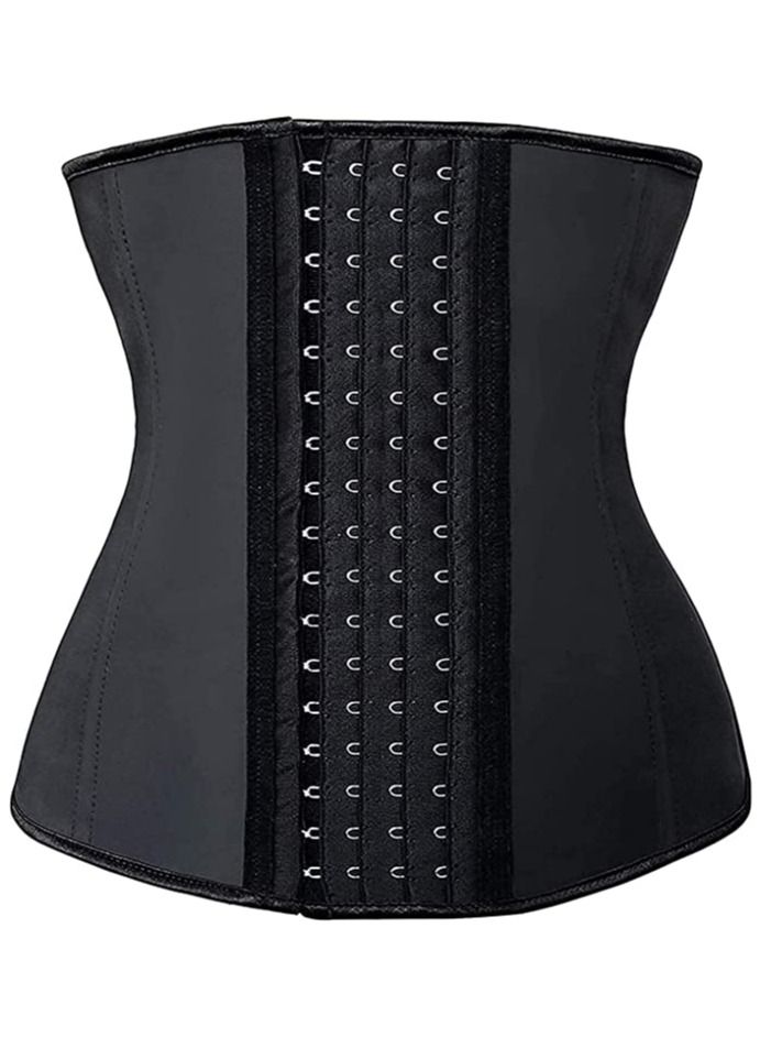 Waist Trainer for Women Corset Cincher Body Shaper Girdle Trimmer with Steel Bones Extender medium  - Image 1