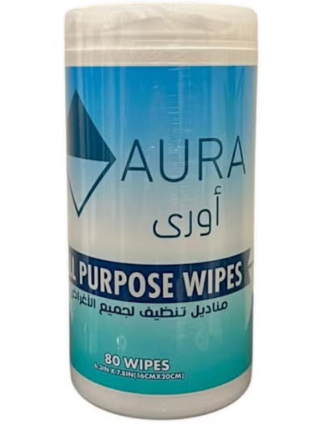 All Purpose Wipes, 80 Wipes