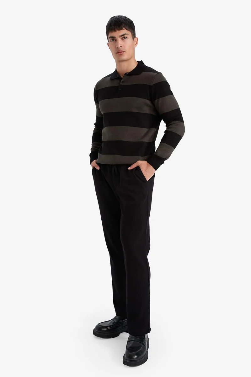 Defacto  Regular Fit Trousers for Men | Best Price UAE