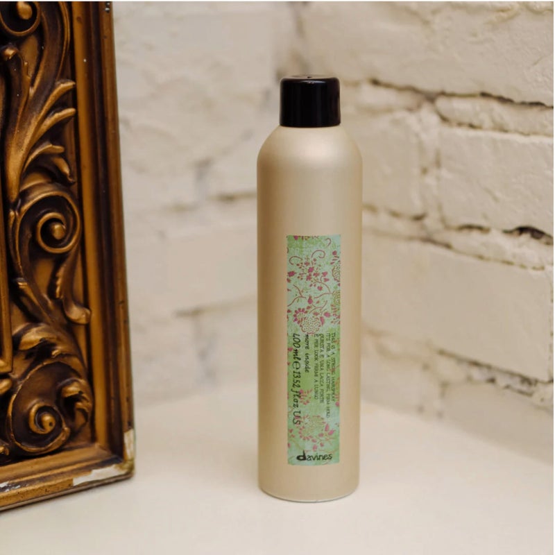 Davines This Is A Strong Hairspray, Humidity Control + Flexible Hold for All Day- Spray for All Weather + Hair Types, 12.06 fl oz - Image 1
