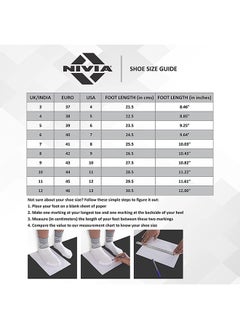 Nivia Flash Badminton Shoes | 7 UK / 8 US / 41 EU  | For Mens and Boys | Non - Marking Round Sole  - Image 2