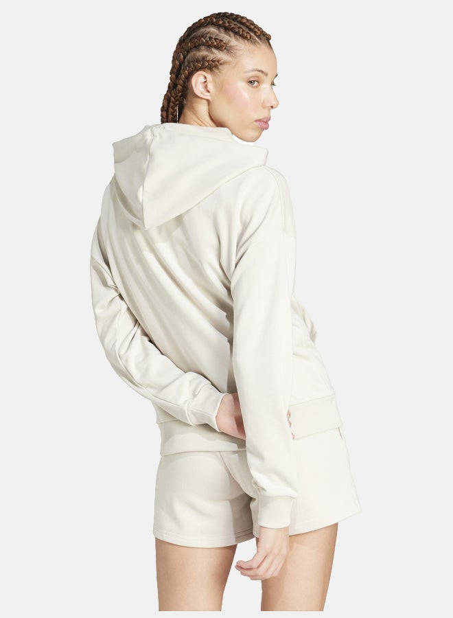 Adidas essentials small logo french terry women's hooded sweatshirt - Image 4