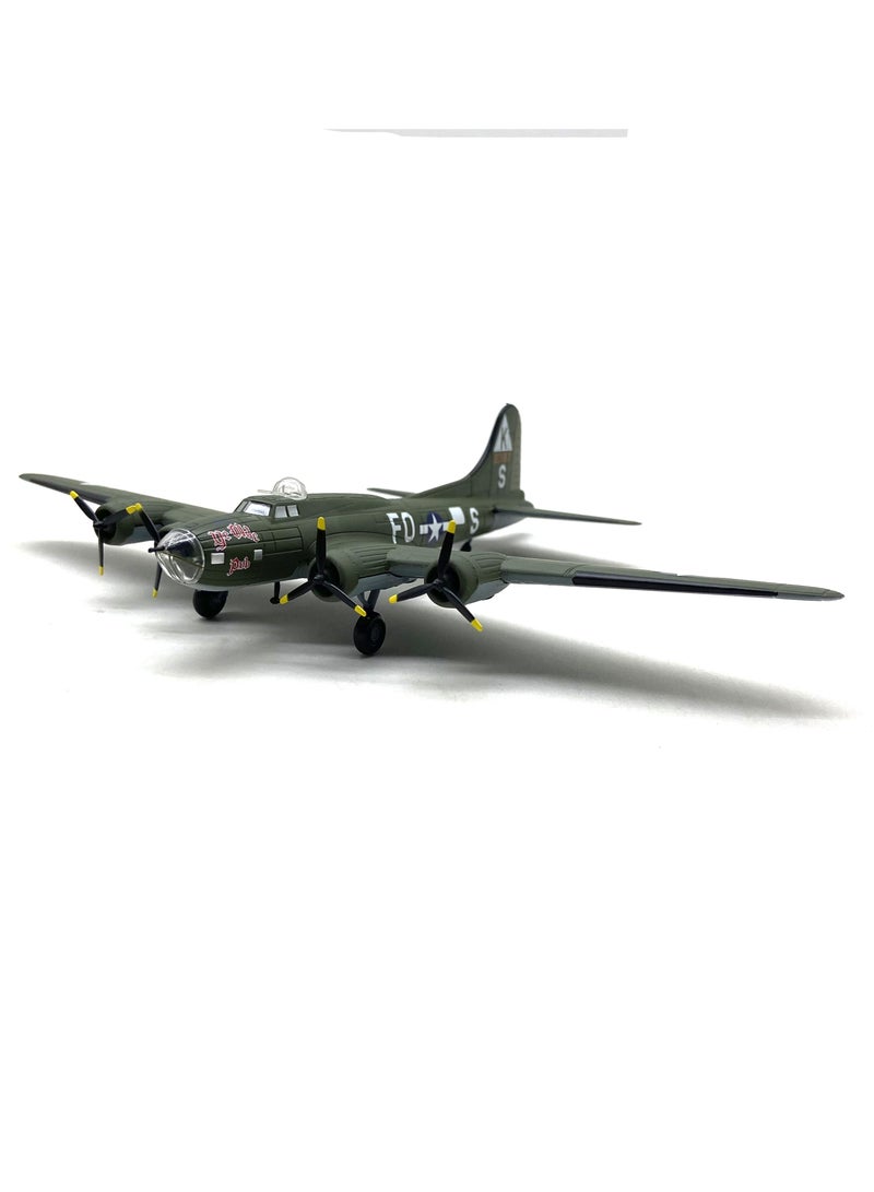 1/144 Scale Model Aircraft B-17 Bomber Simulation Alloy Fighter Jet Model Plane Military Airplane for Adults - Image 2