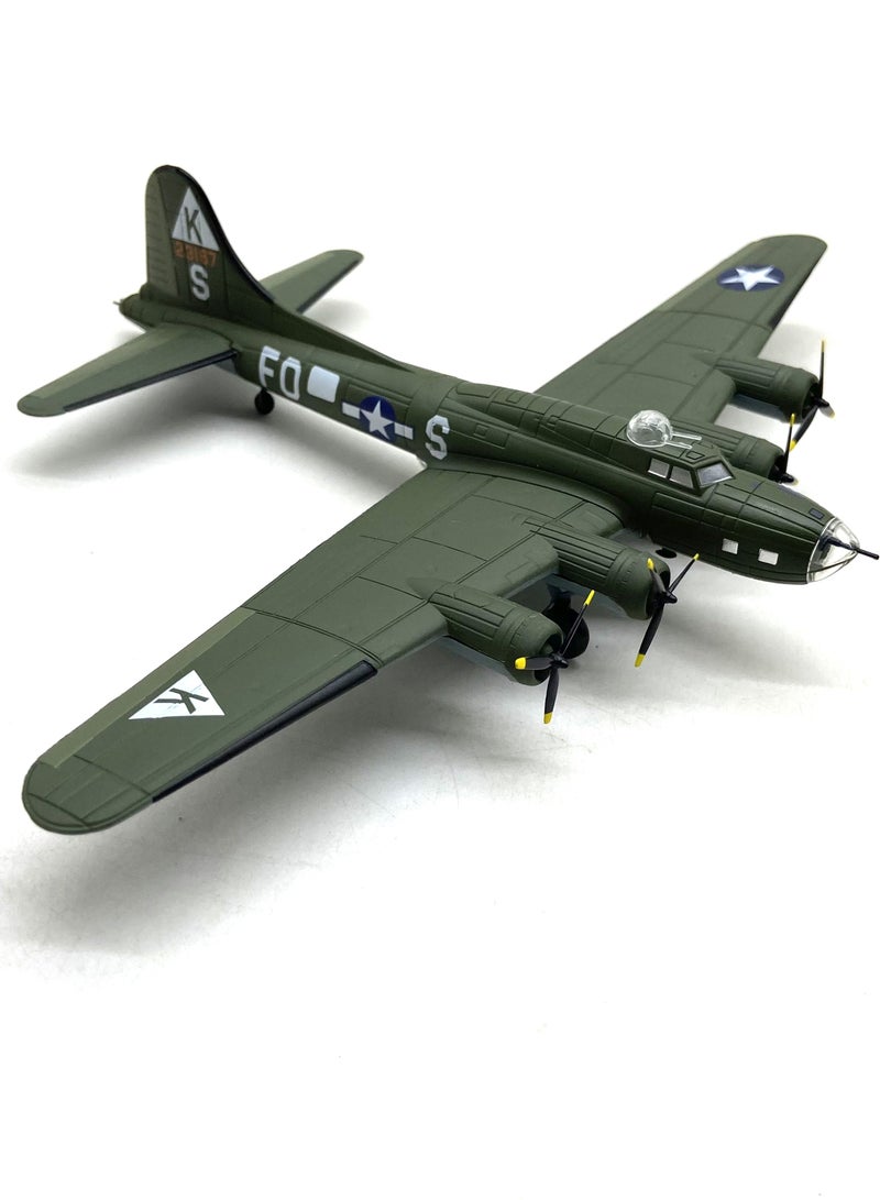 1/144 Scale Model Aircraft B-17 Bomber Simulation Alloy Fighter Jet Model Plane Military Airplane for Adults - Image 4