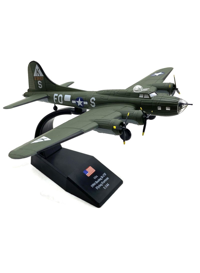 1/144 Scale Model Aircraft B-17 Bomber Simulation Alloy Fighter Jet Model Plane Military Airplane for Adults - Image 5