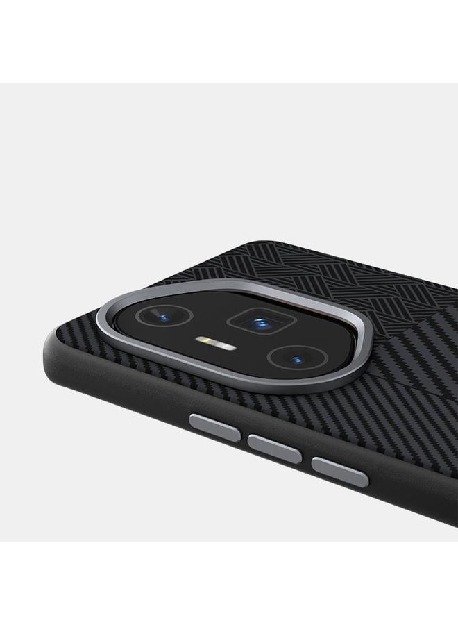 S-TOP Case For Honor 300 Pro ABEEL 6D Micro Relief MagSafe Magnetic Phone Case - Image 5