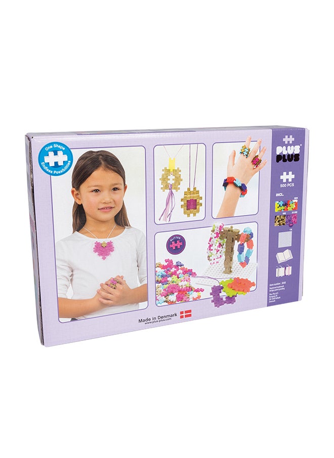 Plus-Plus Learn To Build Set - Jewellery / 500 Pcs  - Image 2