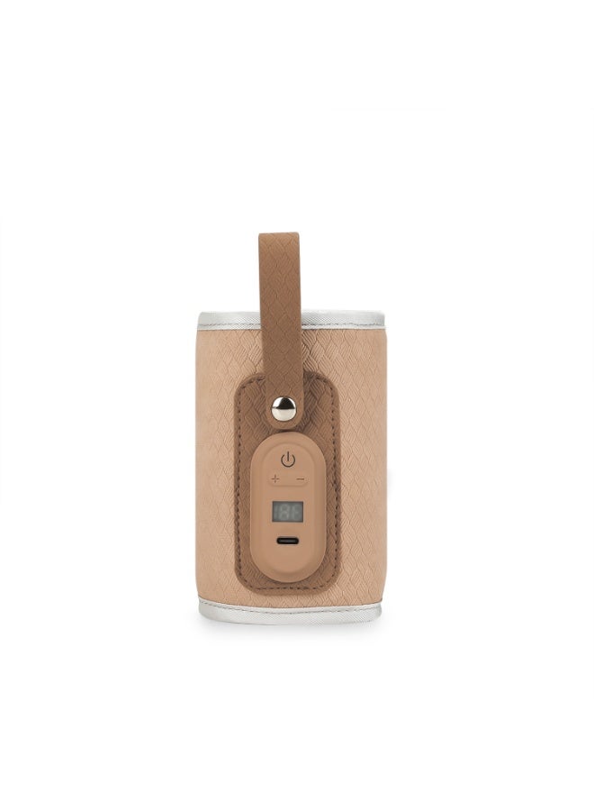 Insulated baby bottle bag outdoor travel maternal and infant constant temperature mommy bag baby bottle portable USB temperature adjustment warm milk bag - Image 1