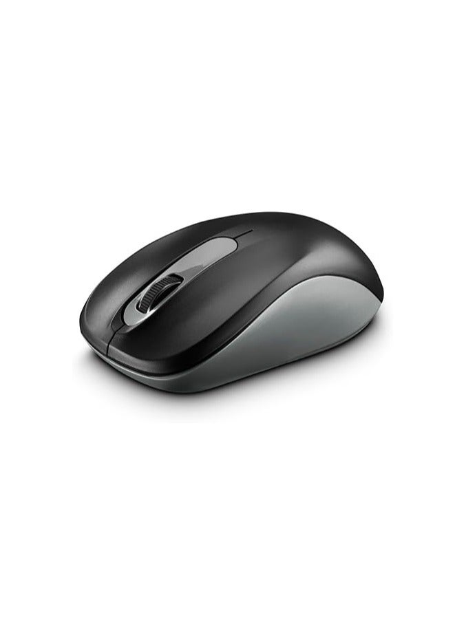 هاما ماوس لاسلكي AMW-200 بثلاثة أزرار (مع شريط تمرير) 2.4 جيجاهرتز / مستقبل USB نانو / ماوس محمول 1600 نقطة في البوصة / ماوس بصري للكمبيوتر المحمول والكمبيوتر الشخصي - أسود - Image 5