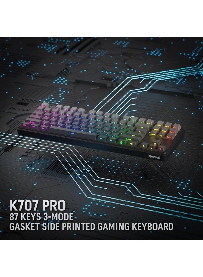 ريد Redragon K707SP-RGB-PRO StarBlade Wireless Keyboard - Black | K707SP-RGB-PRO - Image 5
