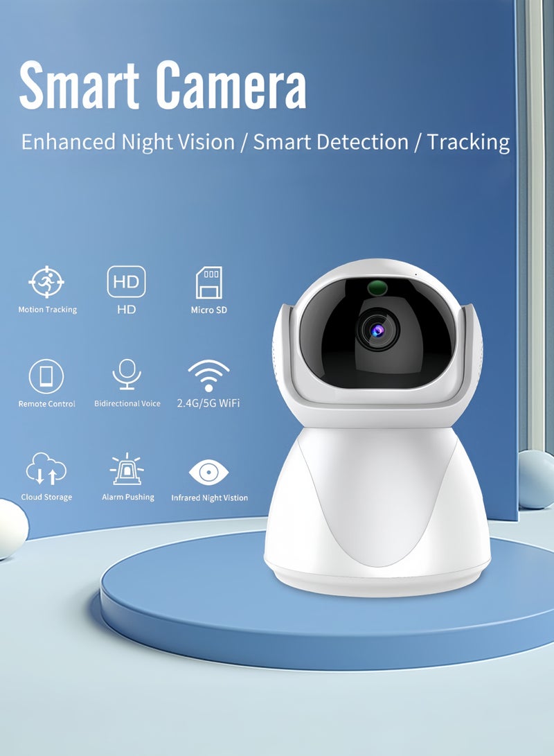 Generic Smart Security Camera,PTZ Security Camera,1080P Full HD Smart Surveillance – Auto Tracking,Night Vision,360 Degree Panoramic View,Two-Way Audio,Remote App Control - Image 2