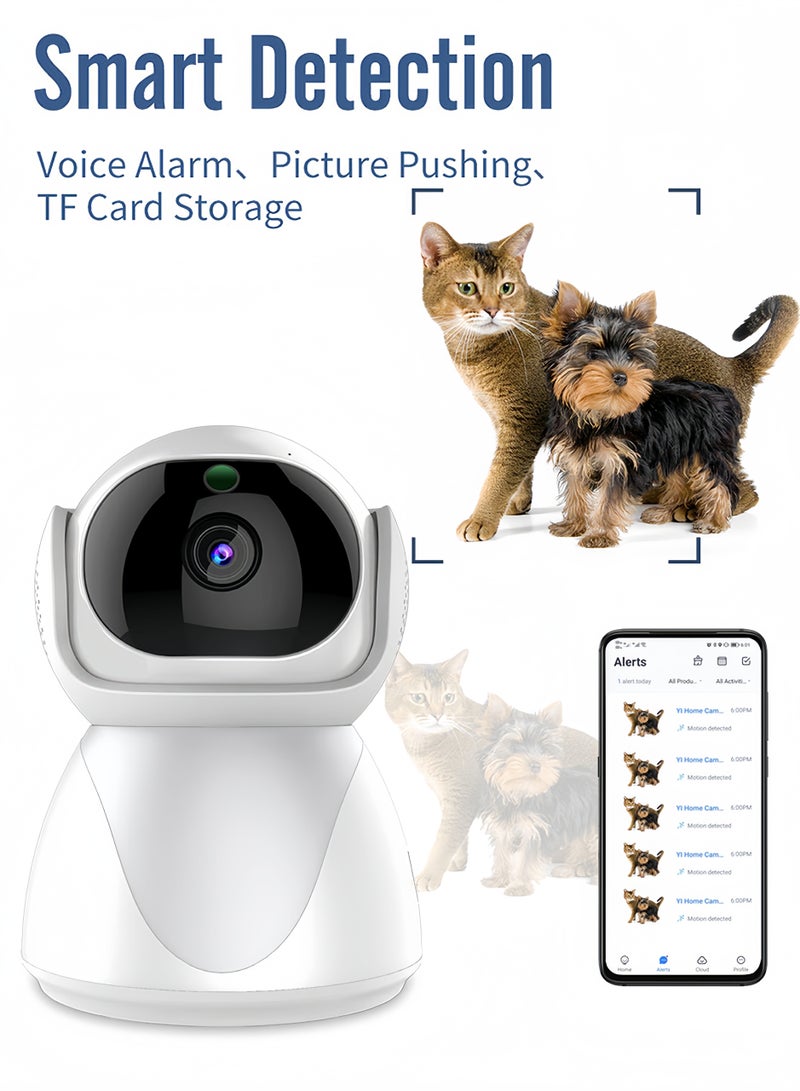 Generic Smart Security Camera,PTZ Security Camera,1080P Full HD Smart Surveillance – Auto Tracking,Night Vision,360 Degree Panoramic View,Two-Way Audio,Remote App Control - Image 3