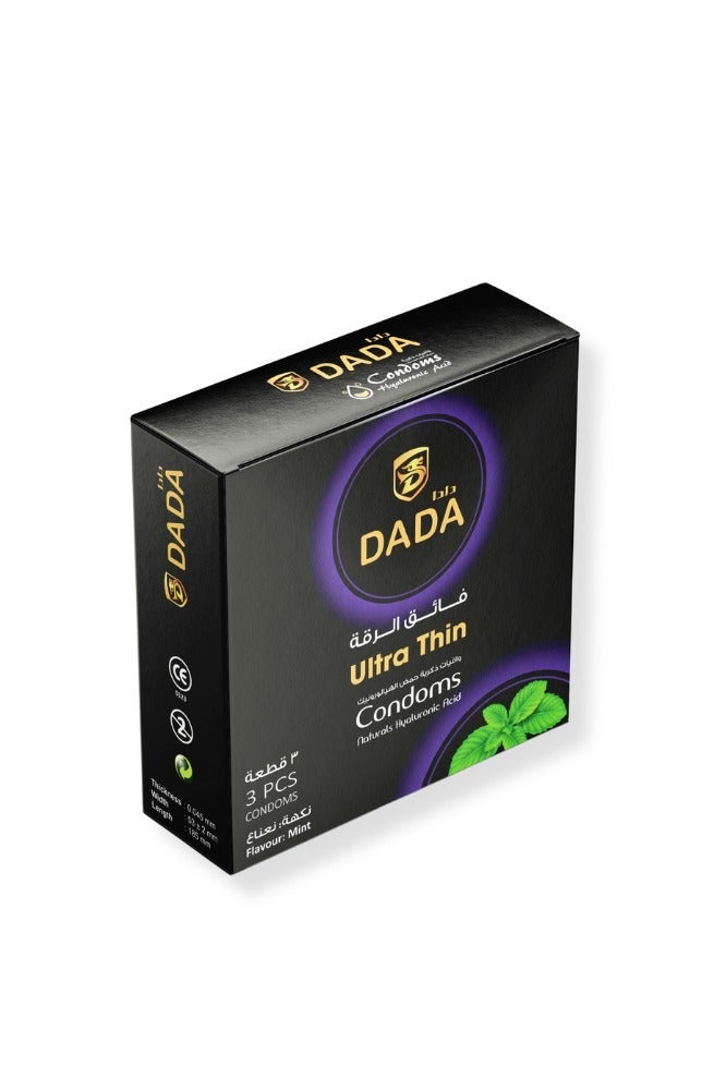 دادا عبوة 3 واقيات ذكرية منقّطة كبيرة + 3 واقيات ذكرية فائقة النحافة (باقة) - Image 3