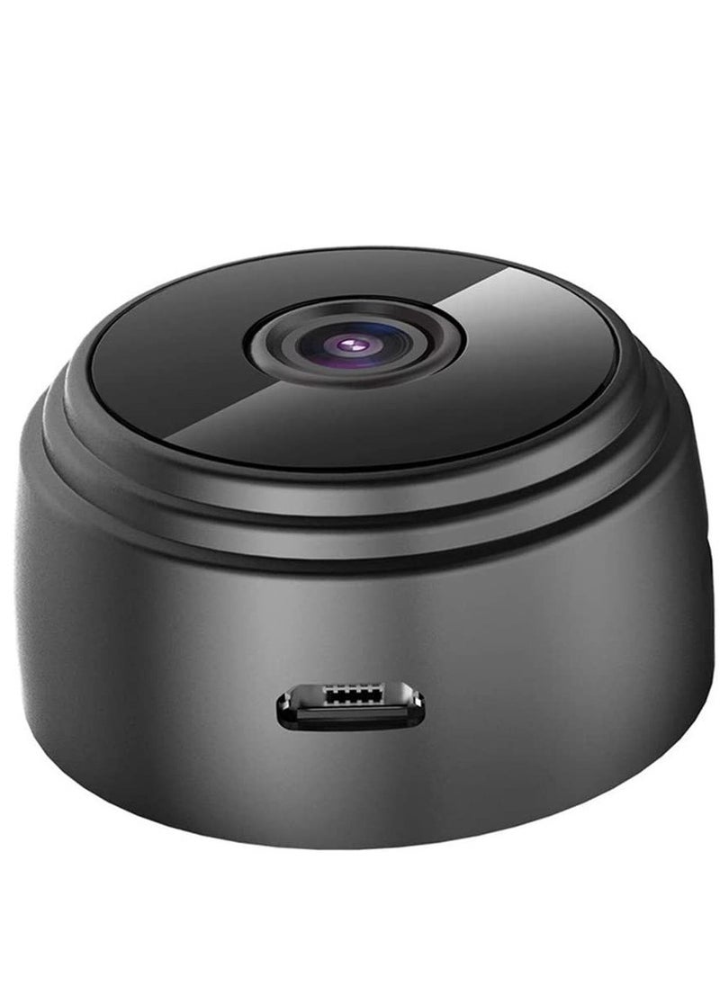 ELTRAZONE - Mini Hidden Camera WiFi Small Wireless Video Camera Full HD 1080P Night Vision Motion Sensor Support SD Card for iPhone Android Video Detection Security Nanny Surveillance Cam (Black) - Image 1