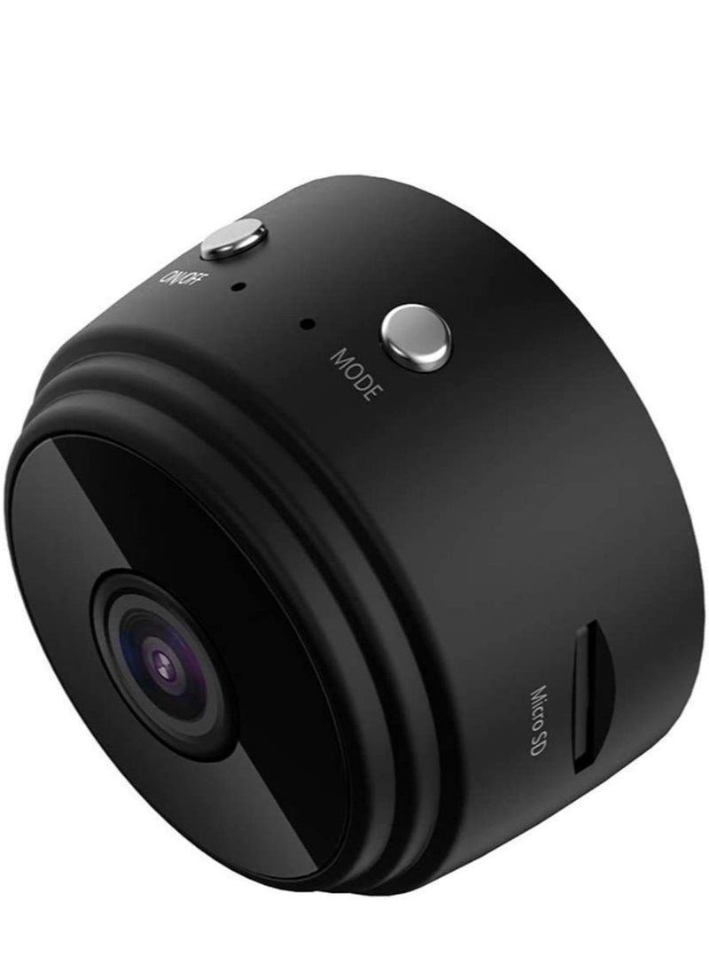 ELTRAZONE - Mini Hidden Camera WiFi Small Wireless Video Camera Full HD 1080P Night Vision Motion Sensor Support SD Card for iPhone Android Video Detection Security Nanny Surveillance Cam (Black) - Image 1