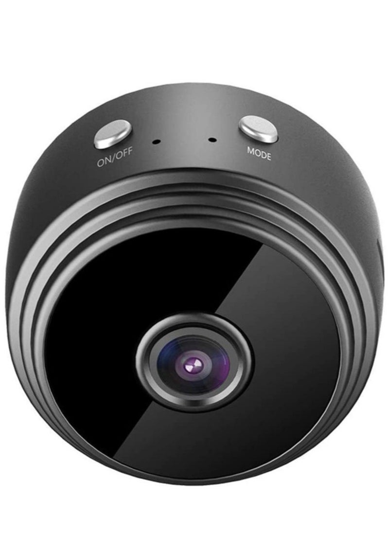 ELTRAZONE - Mini Hidden Camera WiFi Small Wireless Video Camera Full HD 1080P Night Vision Motion Sensor Support SD Card for iPhone Android Video Detection Security Nanny Surveillance Cam (Black) - Image 1