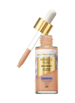 Max Factor Miracle Pure 2In1 Skin Reset Serum Foundation - 40-60 - Light, 30Ml  - Image 1