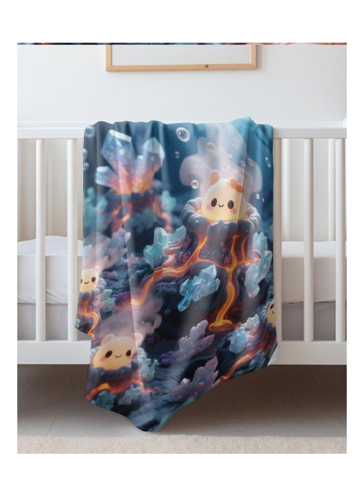 general Flannel thin blanket (warm and comfortable, suitable for sleep, gaming, dust removal and sandproof) 150cm*200cm - 259 - Image 4