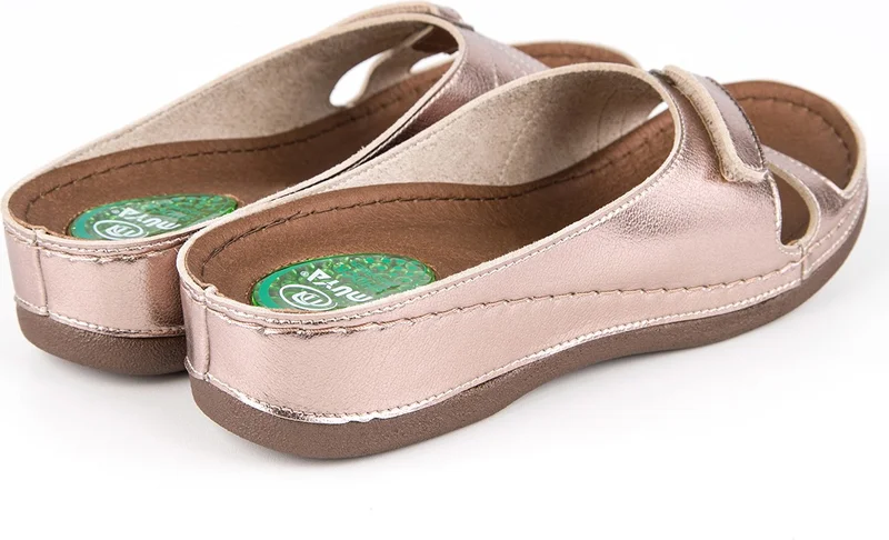 مويا Orthopedix Star Anatomical Heel Spur Gel Supported Four Seasons Women's Slippers 31107
