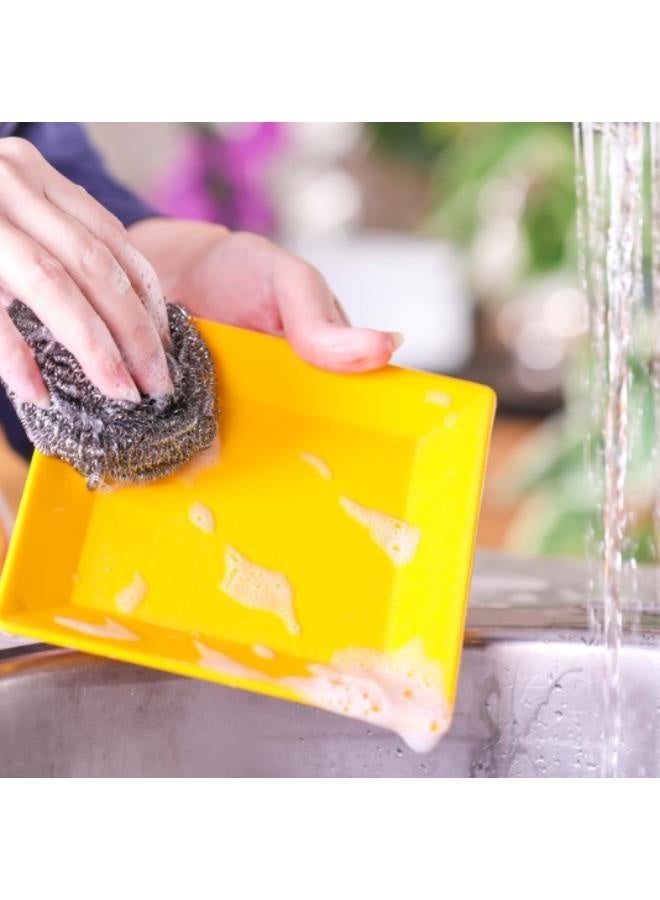 Waritex Stainless steel dishwashing wire – 6-piece pack. - Image 3