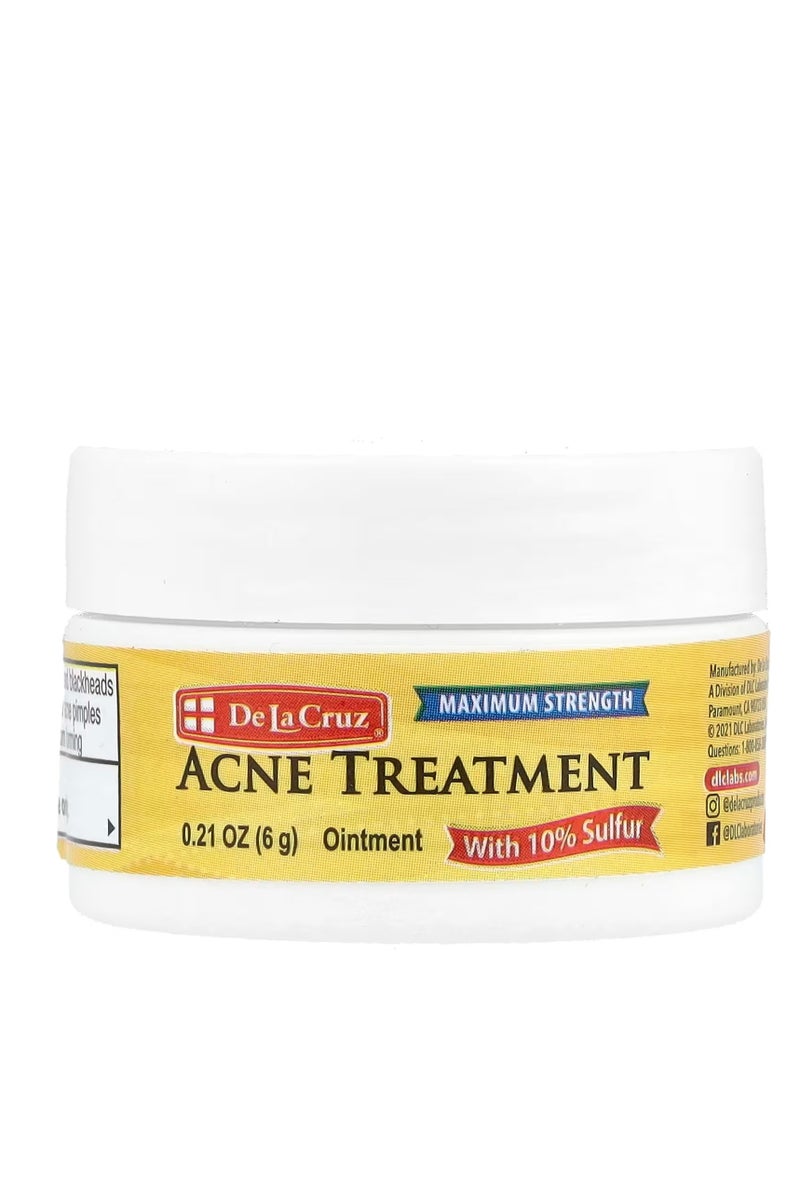 دي لا كروز مرهم الكبريت  علاج حب الشباب  قوة مضاعفة 6 جم - Image 1