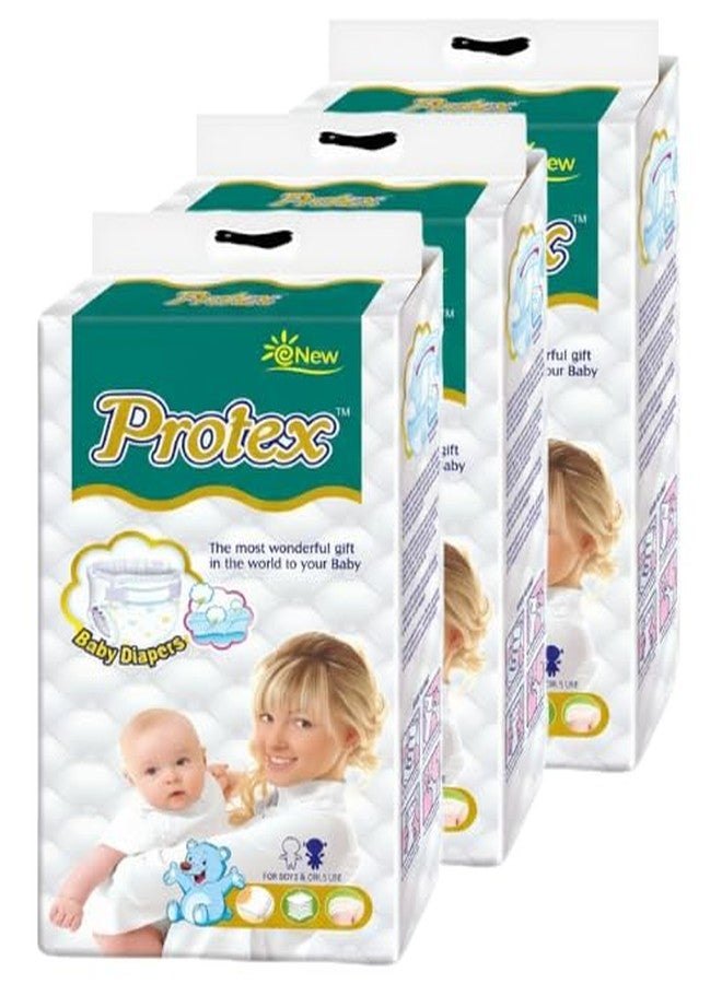 Protex Baby Tape Style Diapers | 150 Count | Extra Soft Absorbent Diapers for Babies | Leak Guard • Gentle Comfort (S) - Image 1