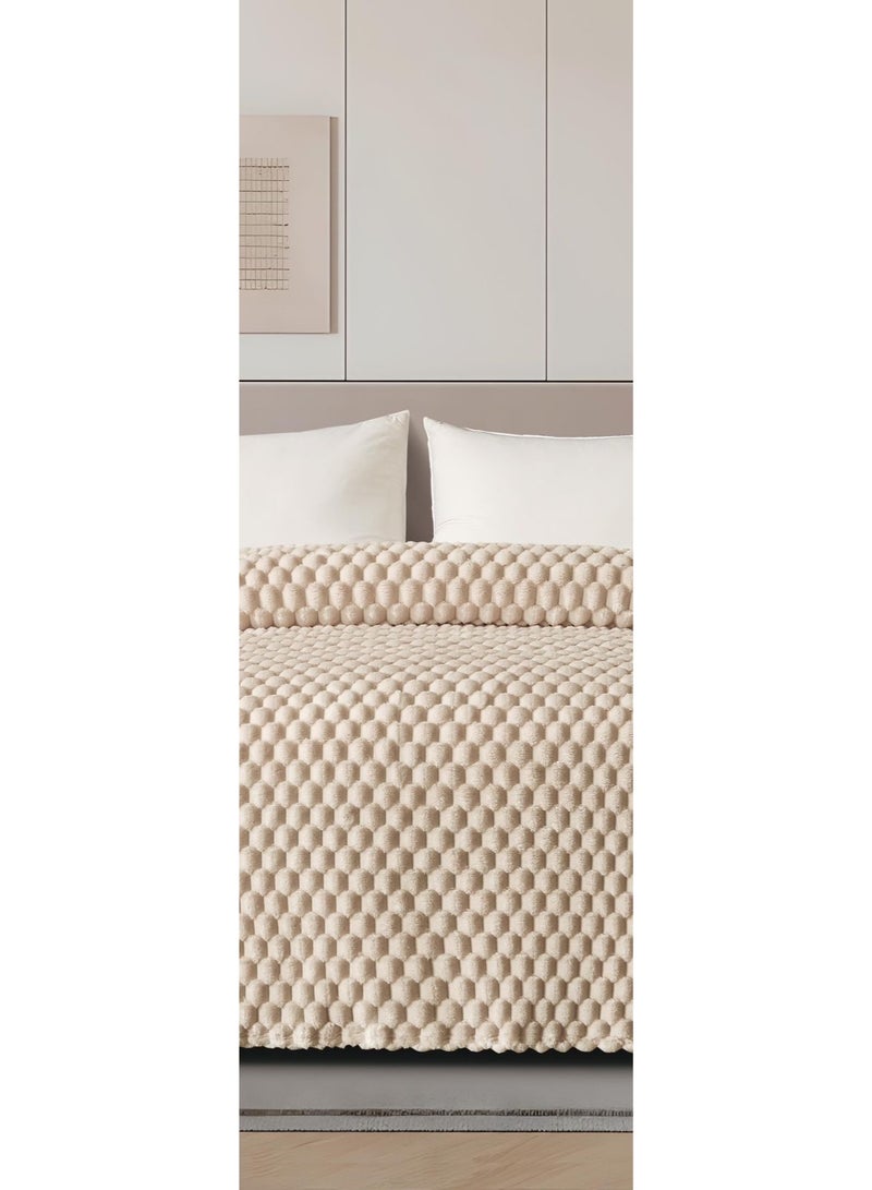 MingLi King size double bed blanket, lightweight, 1800g, for warmth and softness, size 220*240cm - Image 3