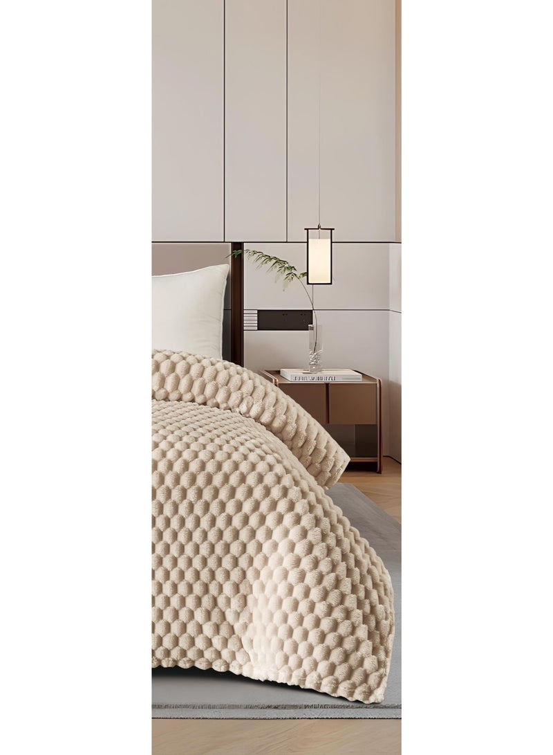 MingLi King size double bed blanket, lightweight, 1800g, for warmth and softness, size 220*240cm - Image 4