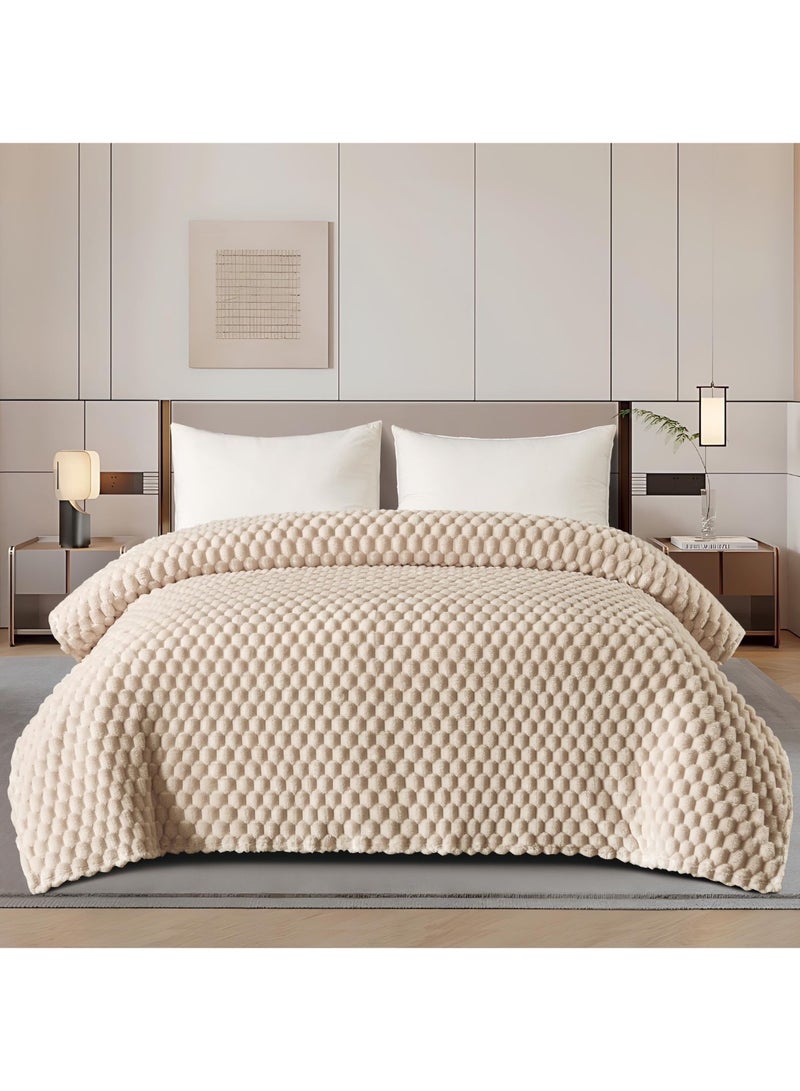 MingLi King size double bed blanket, lightweight, 1800g, for warmth and softness, size 220*240cm - Image 1