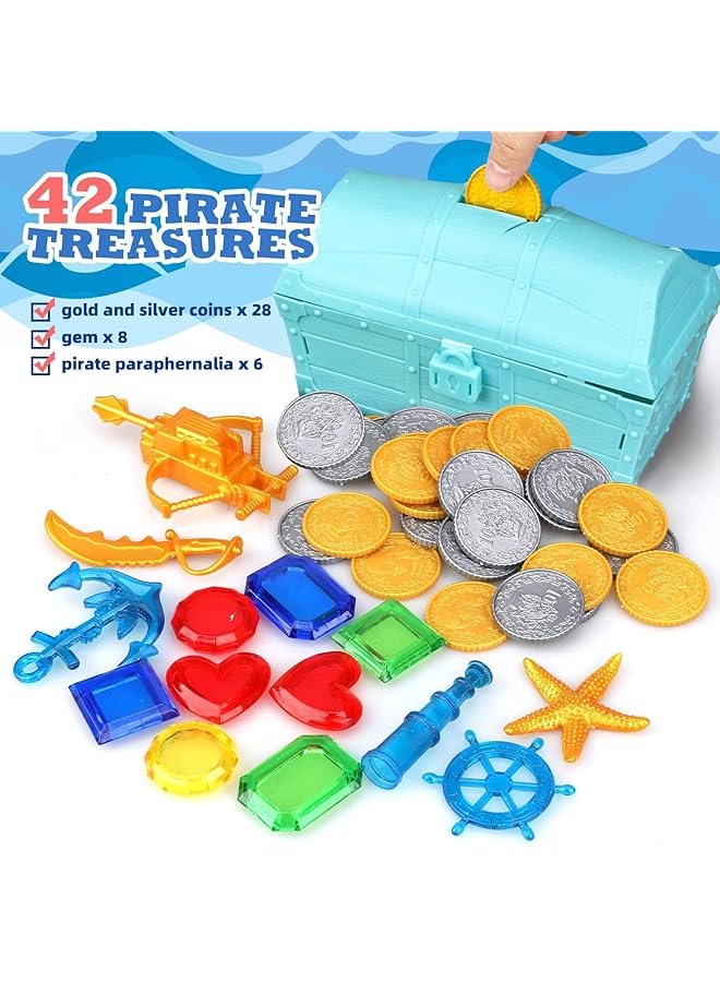 KASTWAVE 55 Pcs Pool Dive Toy For Kids Pools Diving Toys Pool Games For Kids Swim Toys With Pool Rings Pool Dive Sticks Pool Dive Gems Pool Treasure Toys Swimming Pool Toys - Image 2