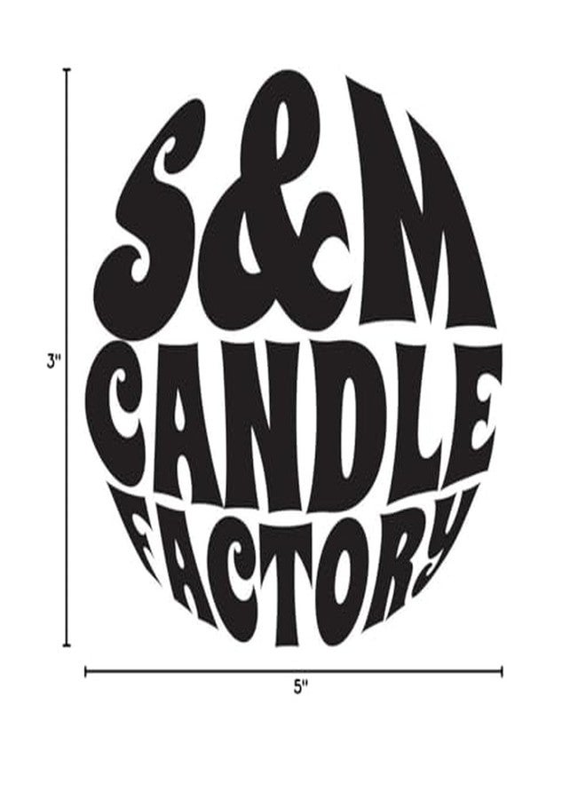S&M Candle Factory شمعة مارشميلو بجانب المدفأة ~ شموع مصنع شموع S&M، 14 أونصة، مصنوعة من شمع الصويا وجوز الهند الطبيعي الفاخر - Image 4