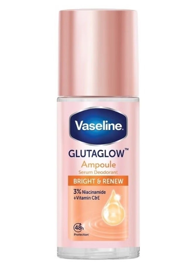 Vaseline Vaseline Glutaglow Bright & Renew Ampoule Serum Deodorant - 45ml - Image 1