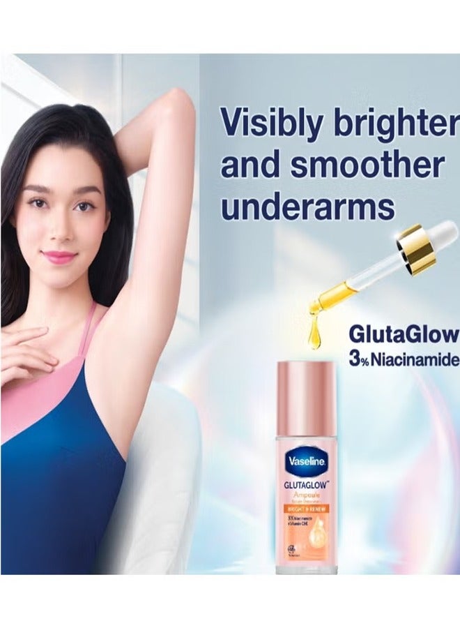 Vaseline Vaseline Glutaglow Bright & Renew Ampoule Serum Deodorant - 45ml - Image 4
