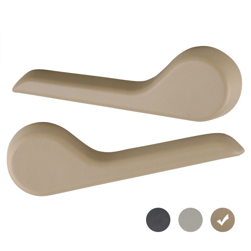 APPERFiT Seat Recliner Handle Lever Front LeftRight Side Compatible with 20072013 Chevy Chevrolet Avalanche Silverado Suburban GMC Sierra Yukon Replaces 15232595 15232599